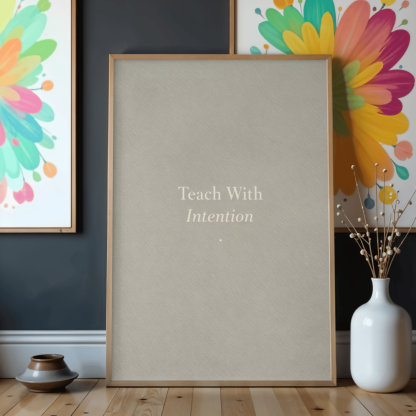Modern Educator Wall Art Collection – Printable Teacher Wall Decor Set - Image 2