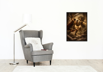 Perseus and Medusa Greek Mythology Rolled Poster - Image 7