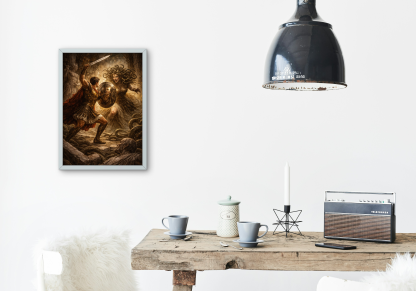 Perseus and Medusa Greek Mythology Rolled Poster - Image 9