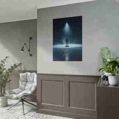 Mysterious Spotlight Skater Rolled Poster - Image 5